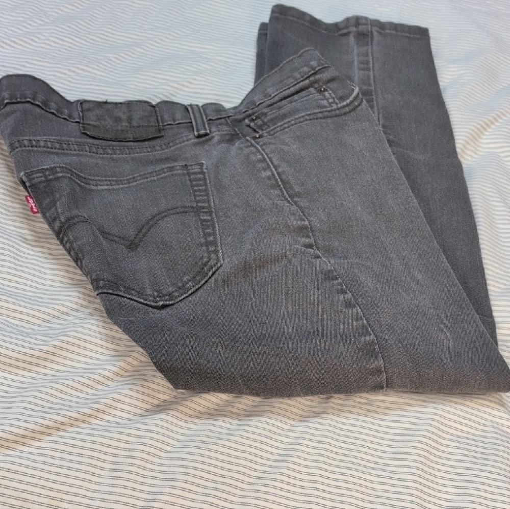 Men's Levi's Gray Boot Cut Jeans Classic Denim